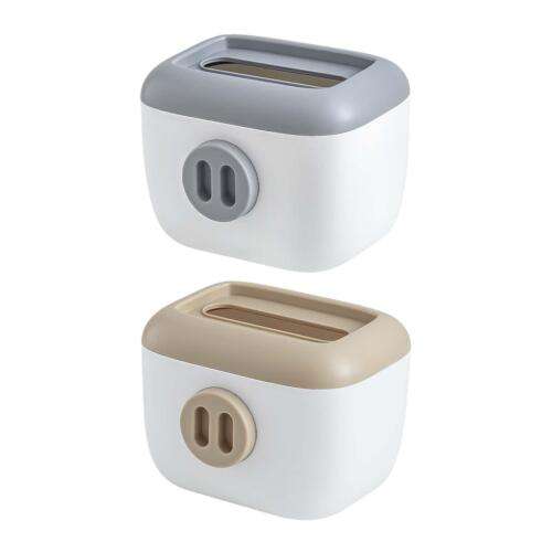 Elegant Tissue Cover Dispenser with Spring Box for Vanity and Bedroom Decor