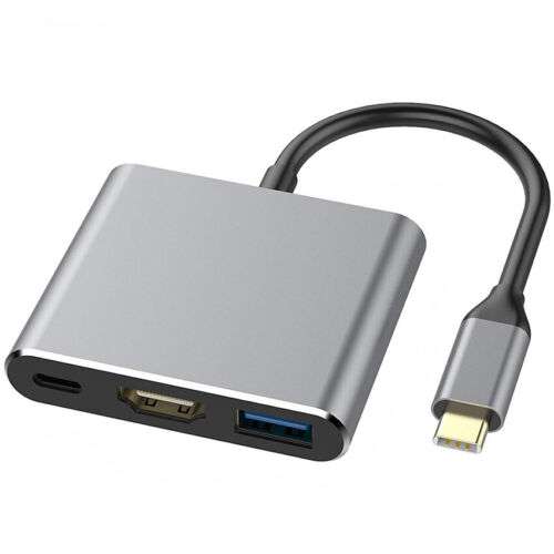 3-in-1 Expansion Dock for Nintendo Switch: HDMI 4K, USB 3.0 & Type-C Ports for Multi-Device Connectivity