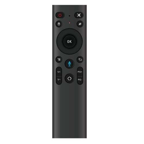 Wireless IPTV Voice Remote Control Air Mouse for Easy Navigation and Voice Search