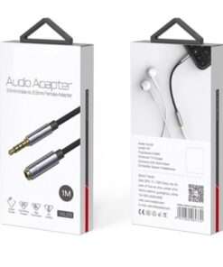 Alternative view of Wearproof Car Headphone Adapter: 3.5mm Male to Female AUX Extension Cable for Crystal Clear Audio in Your Vehicle