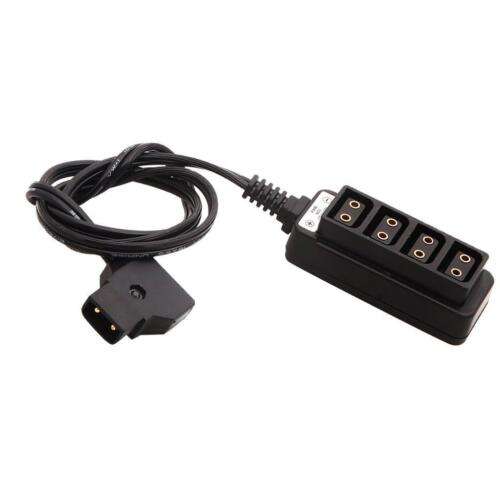 4-Port Fe-Tap Hub Adapter Connector for Photography Power Supply
