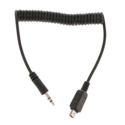3.5mm Camera Remote Control Cable for Triggering Cameras and Camcorders