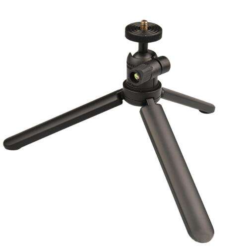 Universal Adjustable Tabletop Mini Tripod: Rotatable 360° Stand for Smartphones & Cameras