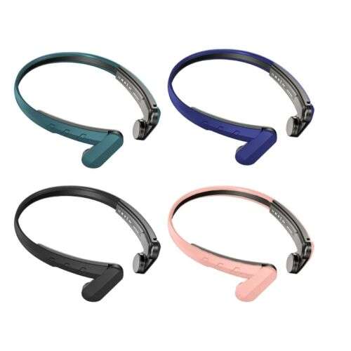Immerse in Sound: Bone Conduction Bluetooth Headphones for Calls & Music