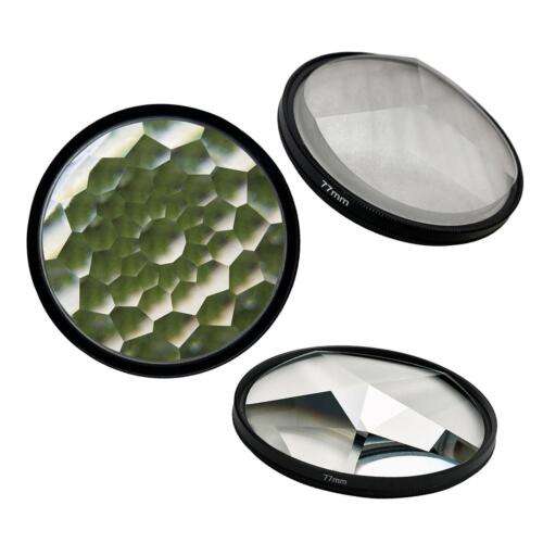 77mm Effect Filter for Photography: Create Cool Refraction & Repeating Patterns for Variable Subjects