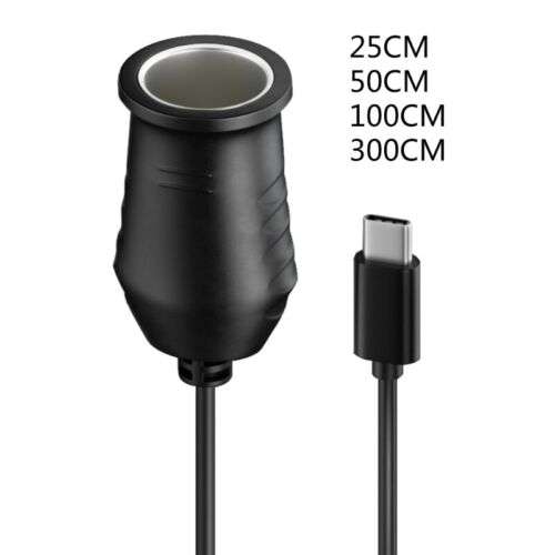 USB-C to Car Charger Adapter: Power Your Devices with 20V Output from Your Vehicle.