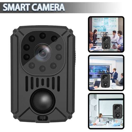 Mini 1080P HD Camcorder for Outdoor Surveillance with Night Vision & PIR Motion Detection