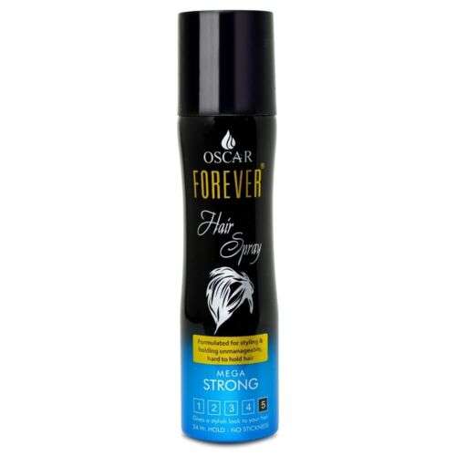 Oscar Forever Strong Hold Hair Spray: Nourishing Style for Lasting Volume and Control - 135ML