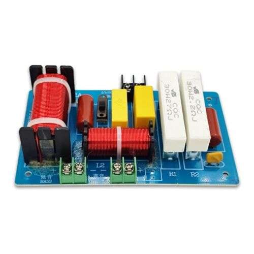 450W Audio Frequency Divider Board for 2-Way Speaker Systems: Treble & Bass Separation