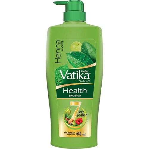 Vatika Health Shampoo for Smooth, Shiny, and Nourished Hair: Revitalize and Enhance Your Locks.