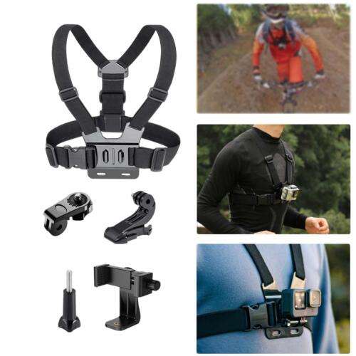 Chest Strap Mount Belt Waist Belt for Outdoor Cycling & Action Cameras