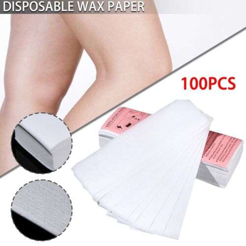 Painless Hair Removal:  New Body Cloth Wax Remover Depilatory Waxing Strips