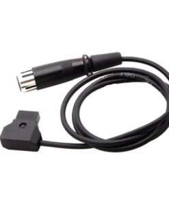 XLR Power Supply Adapter Cable: Male to Female, Connect Battery to Equipment