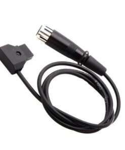 Alternative view of XLR Power Supply Adapter Cable: Male to Female, Connect Battery to Equipment