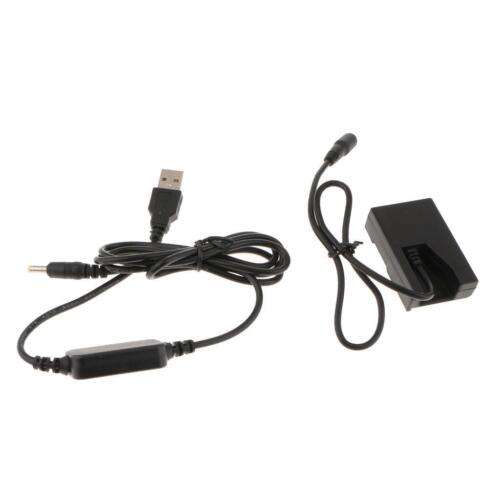 Nikon D5000 D3000 D60 D4 Power Adapter with USB-4017 Battery for Charging and Powering Your Camera.