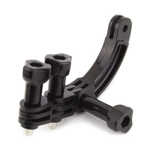 Curved Extension Arm with Degree Rotary Connector for GoPro Hero 7, 6, 5, 4, 3+ Action Cameras:  Capture Smooth, Wide-Angle Shots