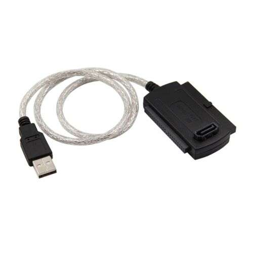 USB to IDE Hard Drive Adapter for 2.5" & 3.5" HDD & SSD - Connect & Access Your Old Drives on Modern PCs