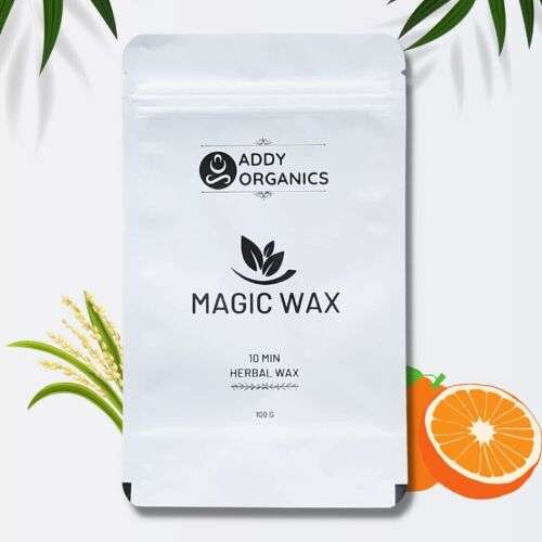 Addy Organics Magic Wax Powder: Instant Hair Removal for All Hair Types
