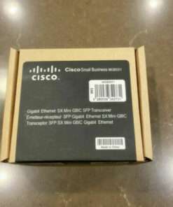 Cisco MGBSX1 Gigabit Ethernet SFP Transceiver for 1000m (850nm) Connections