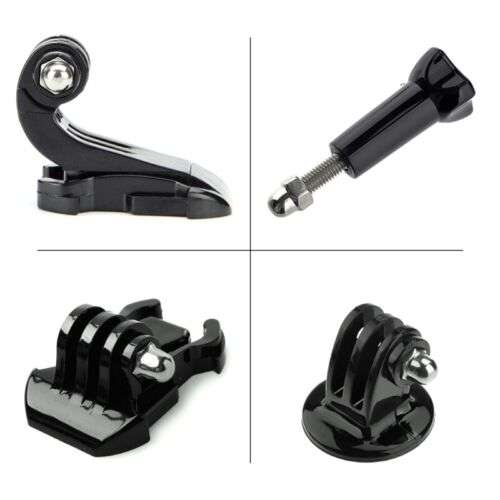 Versatile 4-in-1 J-Hook Buckle Mount Base Tripod Adapter for 5/4/3 Cameras and More