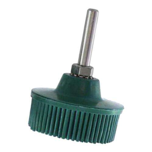 2 Inch Green Wheel Brush for Cleaning Rims, Tires, and Spokes