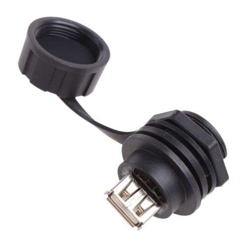 Waterproof USB 2.0 Panel Mount Socket for Secure and Reliable Connections