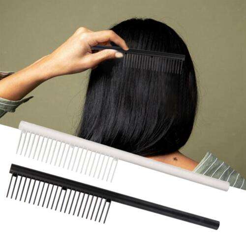 Anti-Static Hair Comb with Ergonomic Grip for Detangling Curly, Thick, Fine, & Long Hair