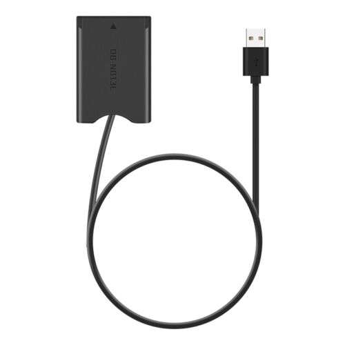 USB Cable DR-110 Charger for Fake Battery, Compatible with Canon G5X, G9X, SX720 Cameras