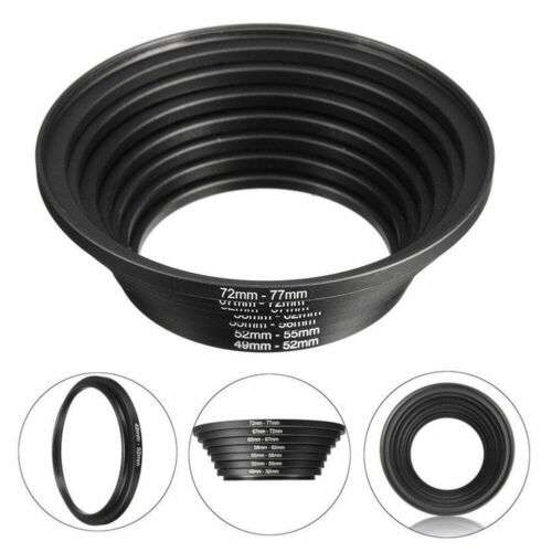 Professional Mini Step-Up Ring Adapter for DSLR Camera Lens Filters