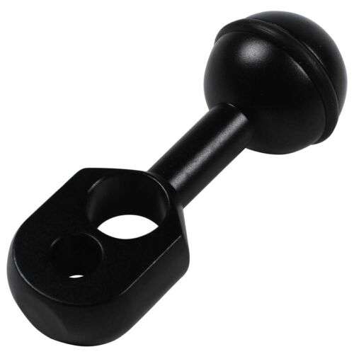 1 Inch Ball Head Clip Arm for Action Video Camera Light & Diving - Secure Mounting for Versatile Shots