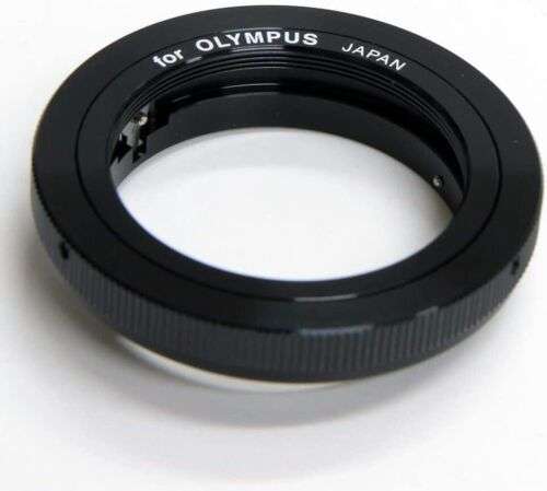Olympus OM Mount T-Mount Adapter for Telescopes - Connect Your Camera to Stargazing Equipment.