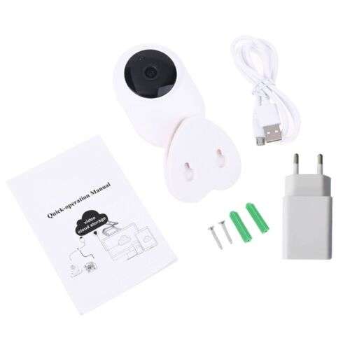 Mini WiFi Camera for Remote Monitoring & Home Security - 1080p Surveillance