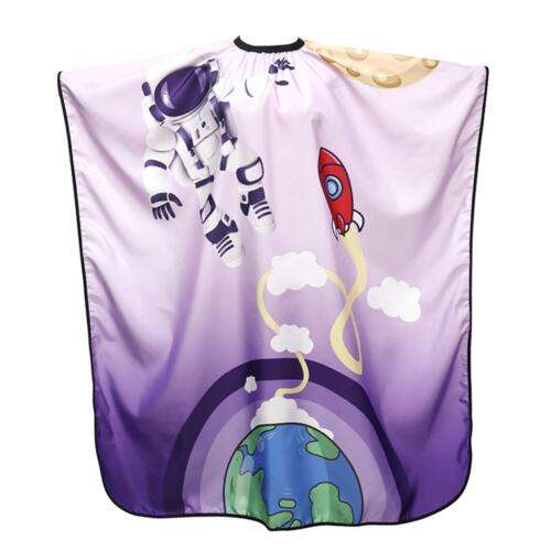 Kids Hair Cutting Cape - Fun Cartoon Patterns for Easy Haircuts