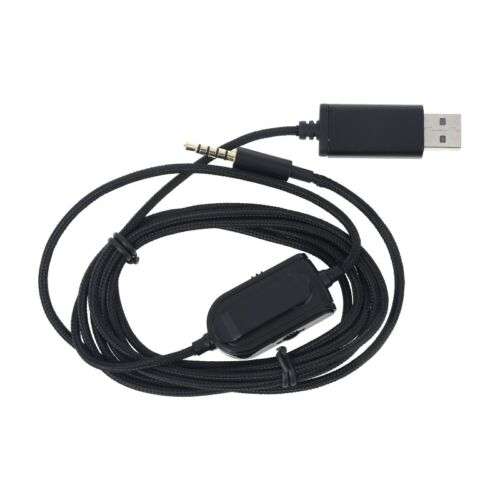 Inline Mute and Volume Control Cable Cord for Astro A10 A40 Headsets
