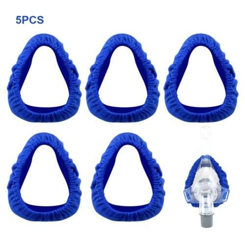 5 Pack Reusable Mask Liners: Reduce Air Leaks & Fit Full Face Masks Comfortably
