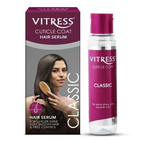 Vitress Cuticle Coat Classic Hair Serum: Nourishing & Smoothing Treatment for Damaged Hair (100 ml)