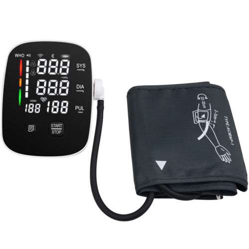 Accurate & Convenient: Arm Blood Pressure Monitor with Voice Broadcast for Home Use