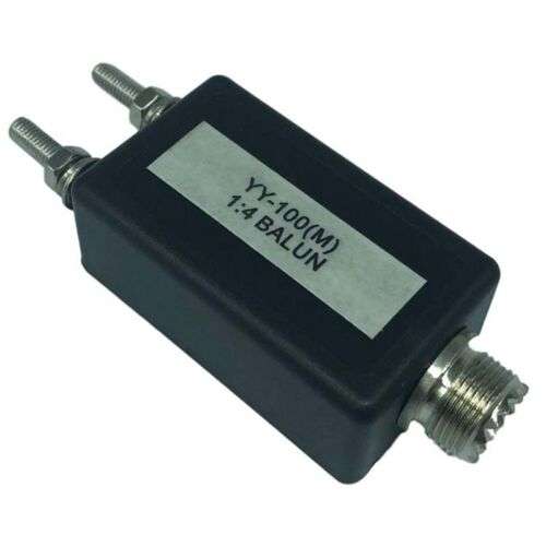 100W 1:4 Shortwave Antenna Balun for QRP Mini Baluns - Improves Signal Matching & Reduces SWR for Efficient Transmission.