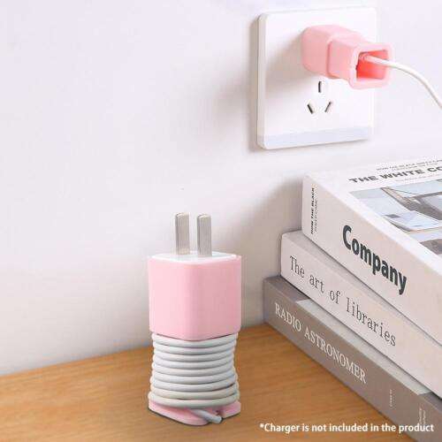 Protect & Organize: 2-in-1 Silicone iPhone Charger Protector (18W/20W) - 50% Off