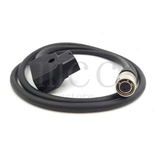SmallHD DP7 AC7 Monitor Power Cable: Hirose 4 Pin Female to D-Tap for On-Set Powering