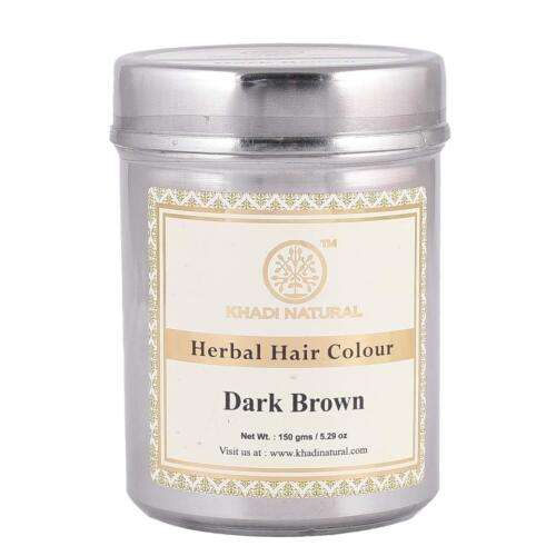 Khadi Natural Dark Brown Hair Colour: 150g for Rich, Long-Lasting Color and Shine