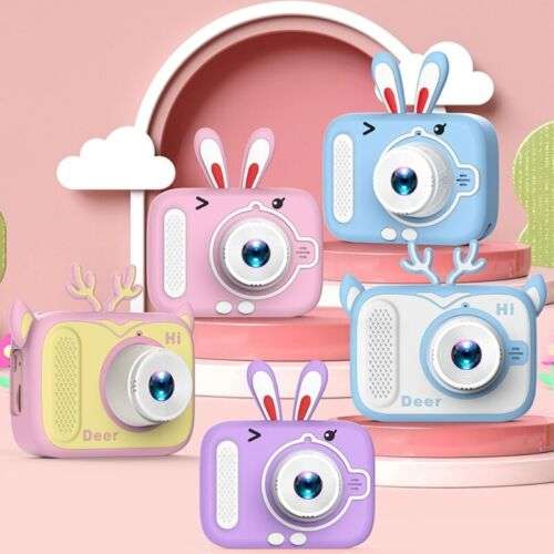 X12 Mini Cartoon Camera for Kids: 2.0-Inch Screen, Take Pictures & Videos!