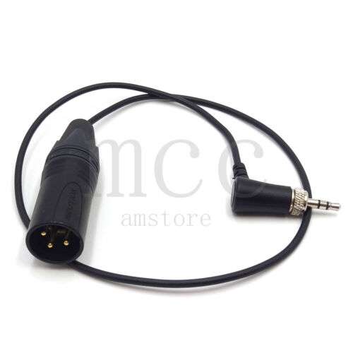 XLR 3-Pin to 3.5mm Audio Cable with Lock for Sennheiser & Sony D11 Headphones - Return Audio
