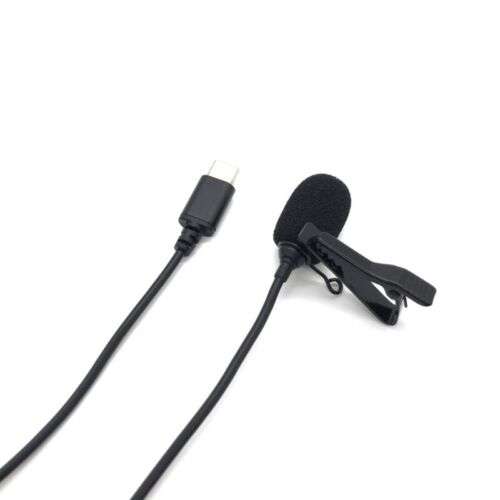 Type-C Lavalier Microphone for INSTA-360 ONE - Hi-Fi Sound, Noise Reduction for Crystal-Clear Recordings