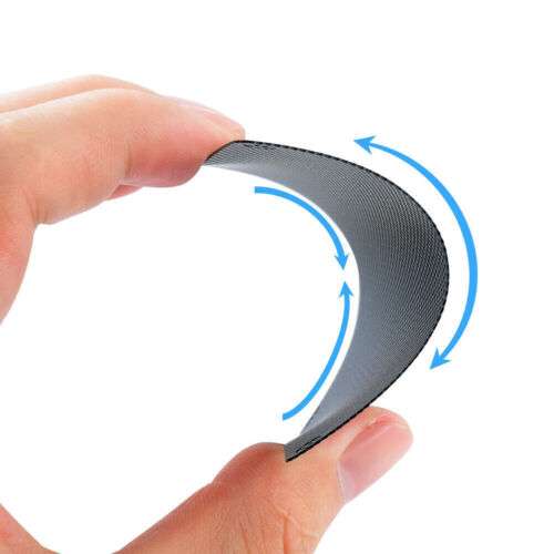 5Pcs White PVC Computer Fan Dust Filter Cover for Cooling & Dust Protection