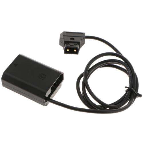 Male to NP Battery DC Coupler Power Supply for Sony a7M3, a7R3, a9 Cameras