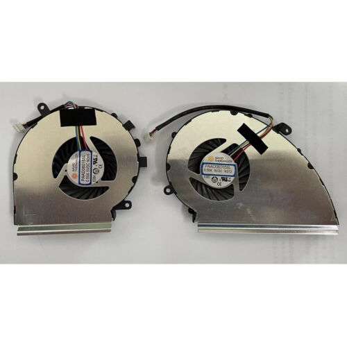 MSI GE72VR, GL72M, GF72VR, GP72MVR, MS-1799 Laptop CPU & GPU Cooling Fan Replacement - PAAD06015SL