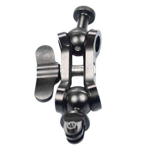 Action Camera Ball Clamp Mount - Secure Your Dive Light for Underwater Adventures
