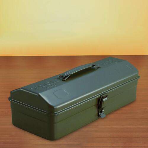 Large Capacity Portable Toolbox with Buckle Lid for Home Organization