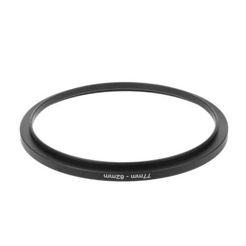 77mm to 82mm Metal Step-Up Ring for Lens Filters & Accessories: Enhance Your Photography.